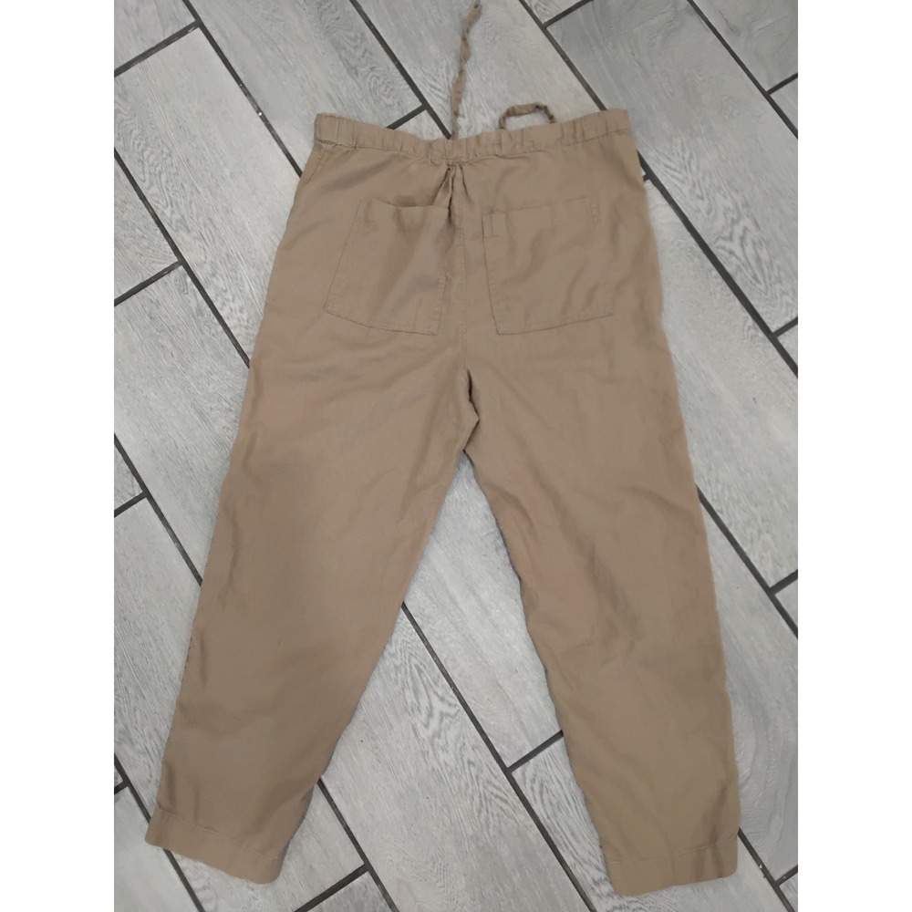 Universal Thread Linen Blend Drawstring Cropped P… - image 6